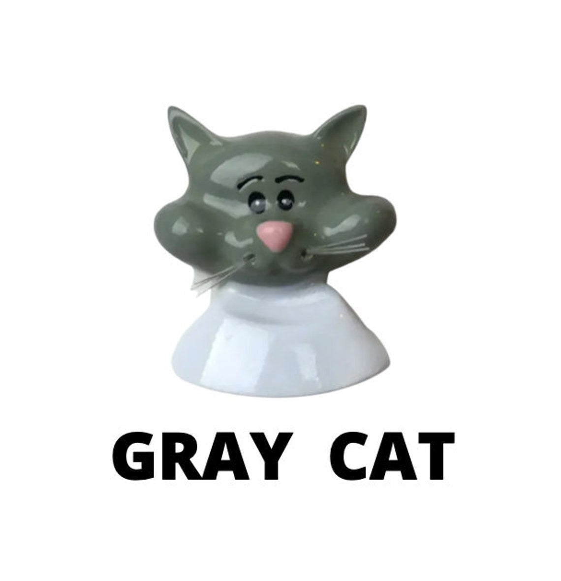 2024 Ornament Personalized Cat Add On Attachments To Any Ornament | Cat Face Add-On | Family with Cat | Add Your Pet to Your Family Ornament