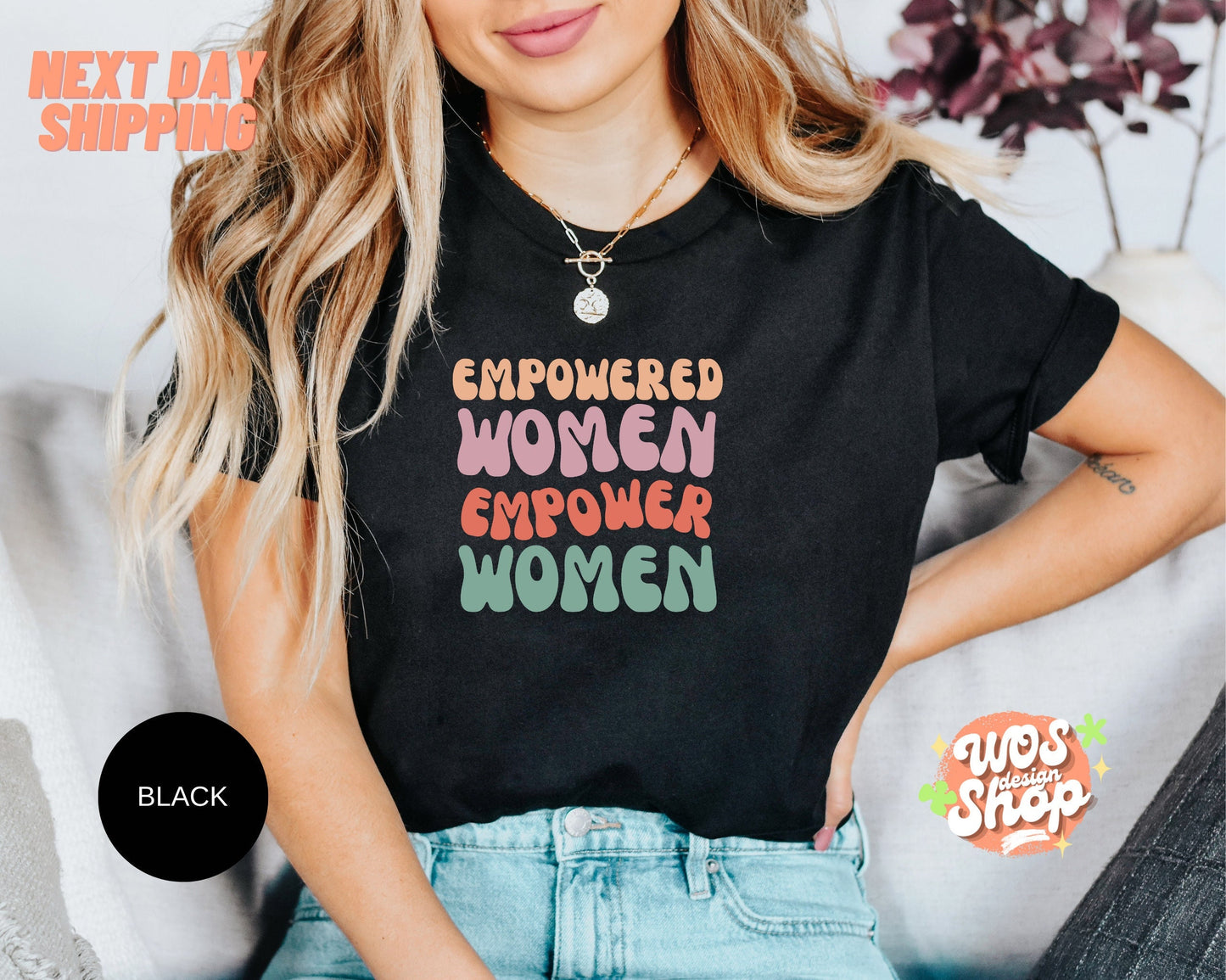 Empowered Women Shirt, Feminist Shirt, Woman Up Shirt, Girl Power Shirt, Inspirational Shirt, Female Empowerment
