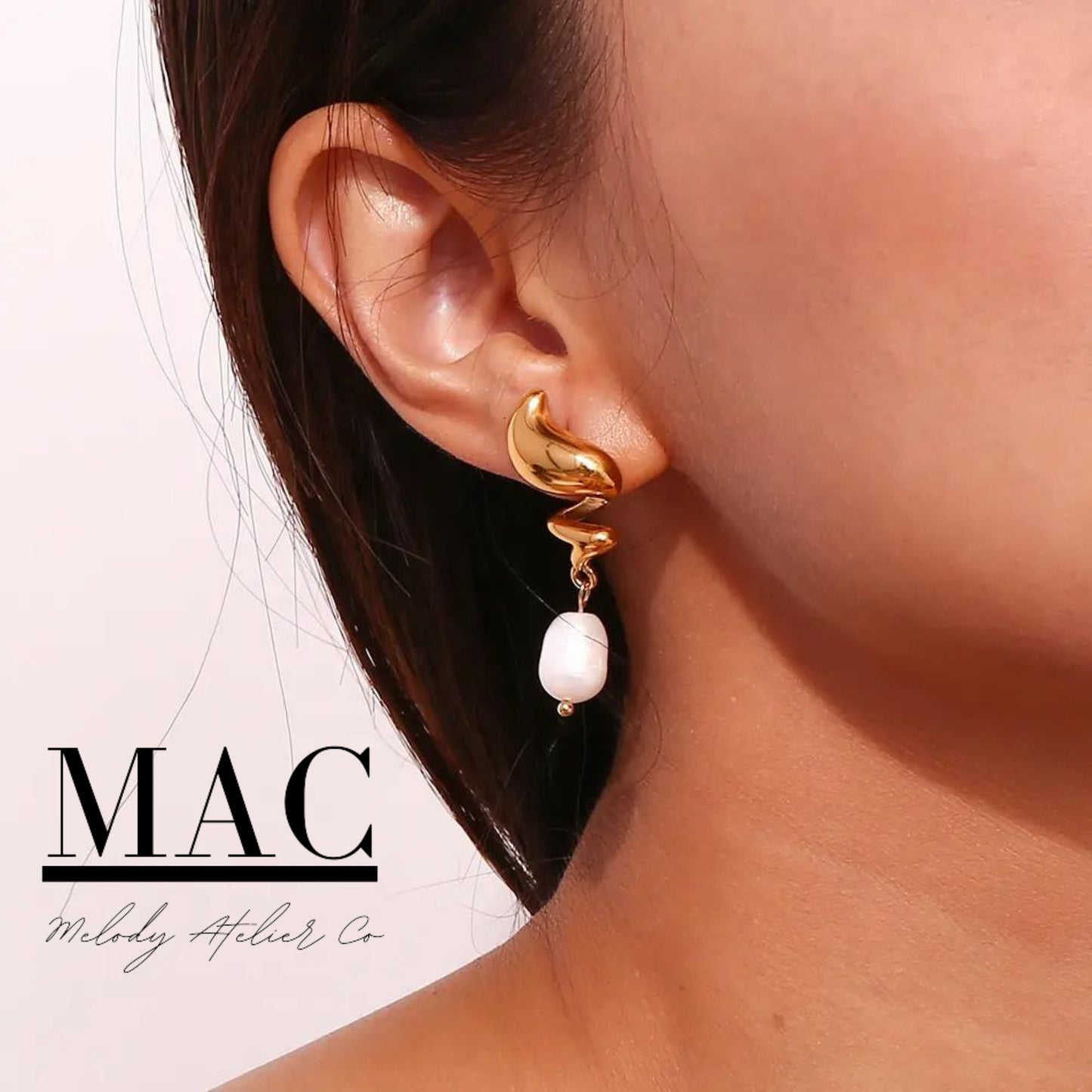 Pearl Earrings Gold Plated Pearl Jewelry Pearl Stud Earrings Pearl Bride Earrings Silver Pearl Earrings