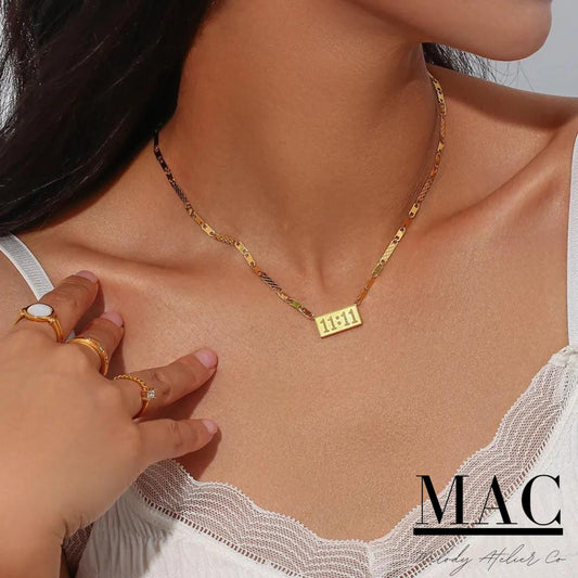 11:11 Angel Number Necklace