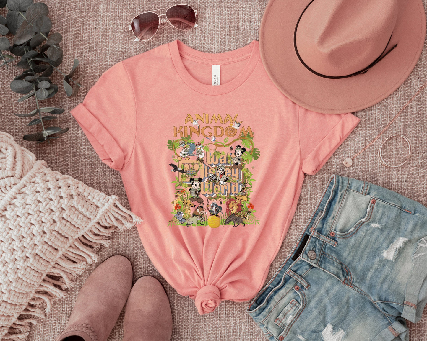 Retro Disney Animal Kingdom Mickey and Friends Shirt,Animal Kingdom Shirts,Animal Kingdom Family Matching Shirts,Disney Trip matching tees