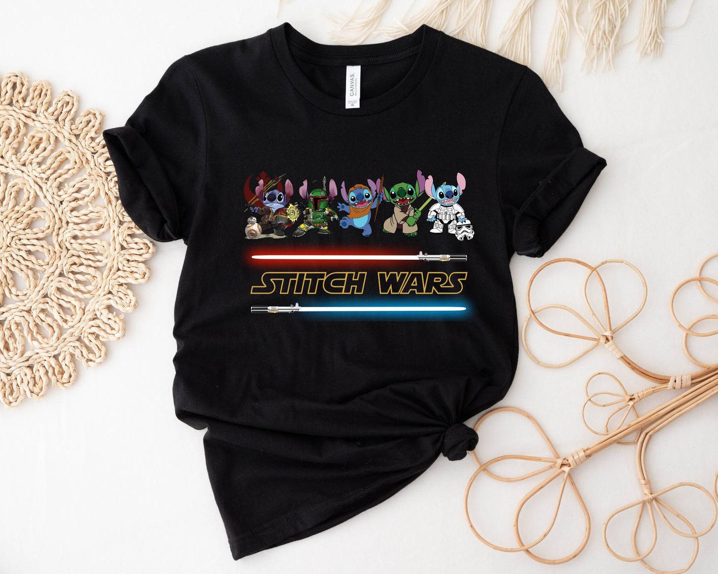 Stitch Shirt,Stitch Star Wars Shirt,Stitch Disney Shirt,Lilo And Stitch Star Wars Shirt,Matching Disney Shirts,Disney Vacation Shirt