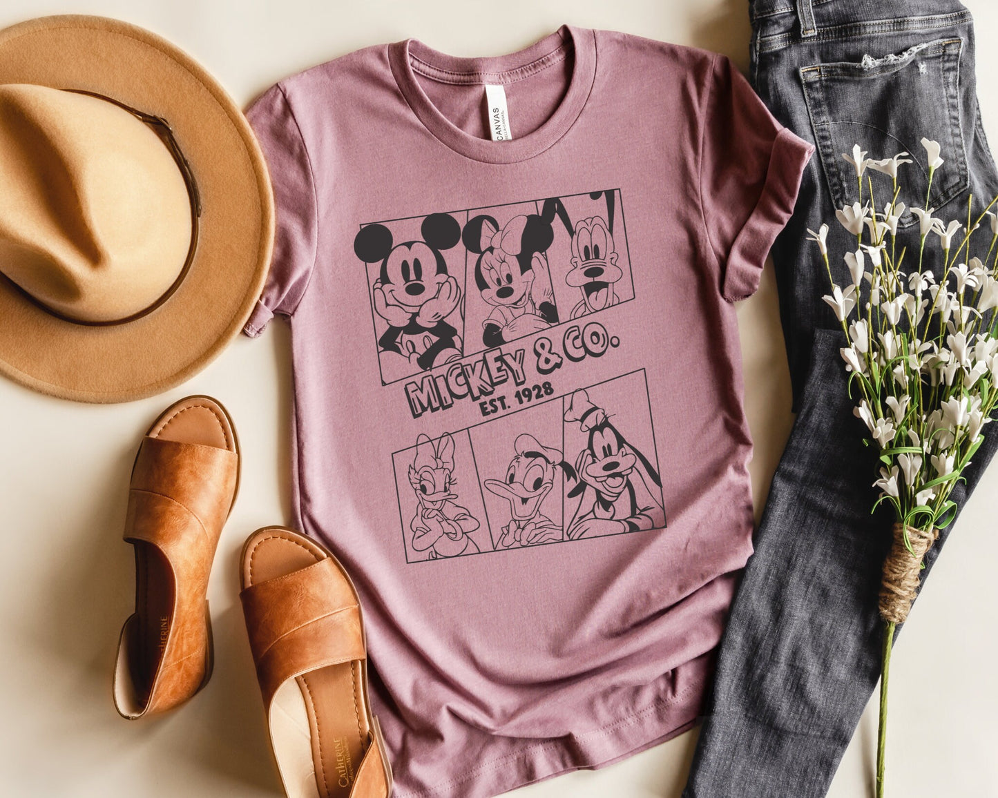 Retro Mickey & Co. 1928 Shirt: Disneyland Family Tee