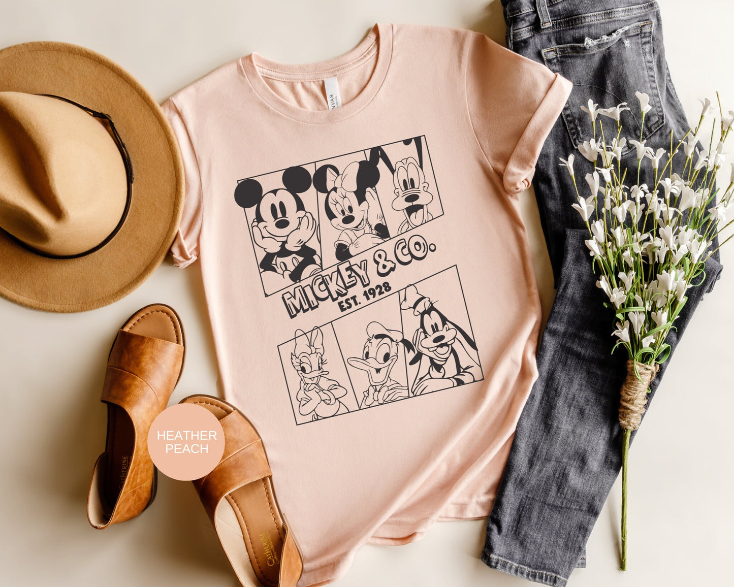 Retro Mickey & Co. 1928 Shirt: Disneyland Family Tee