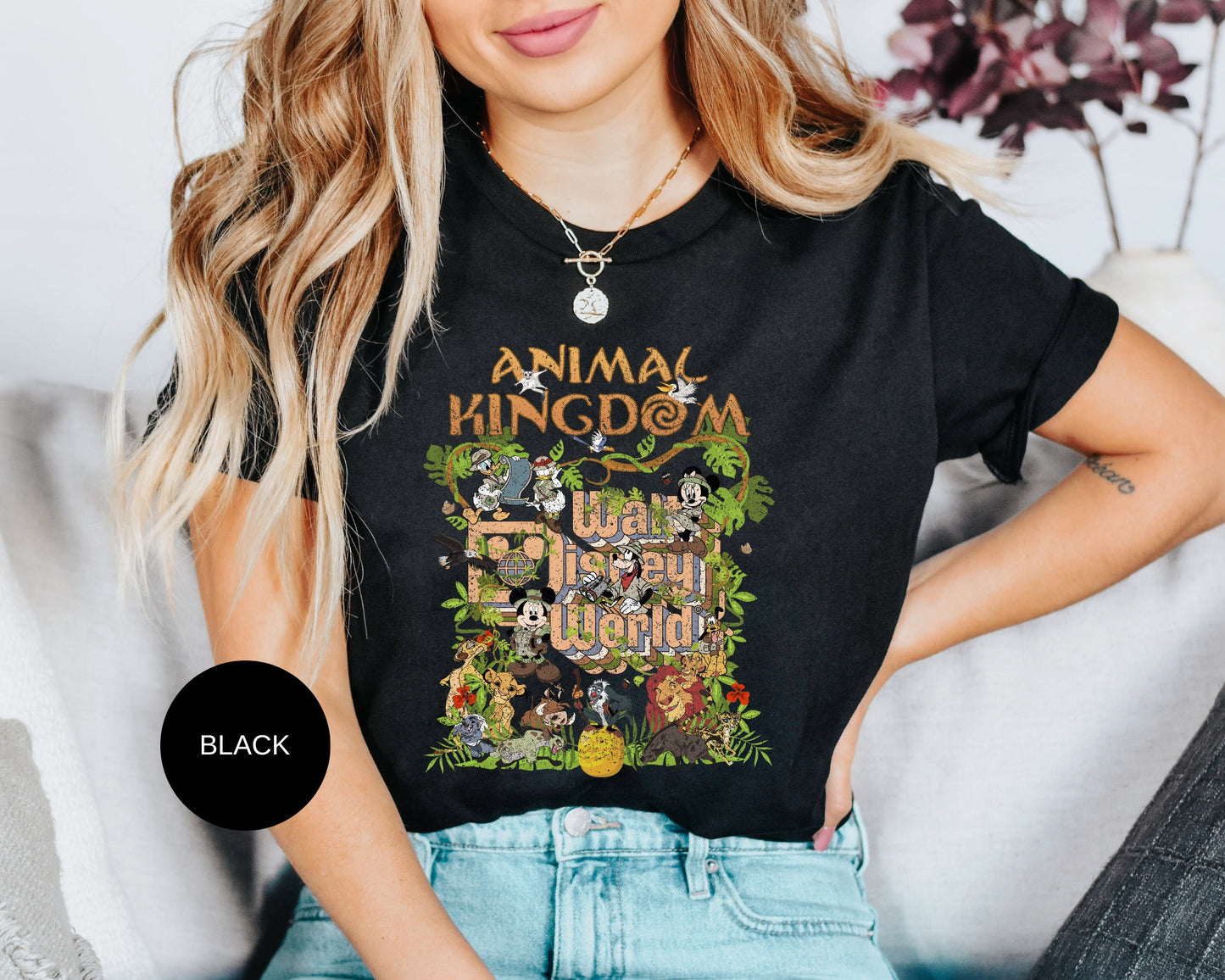 Retro Disney Animal Kingdom Mickey and Friends Shirt,Animal Kingdom Shirts,Animal Kingdom Family Matching Shirts,Disney Trip matching tees