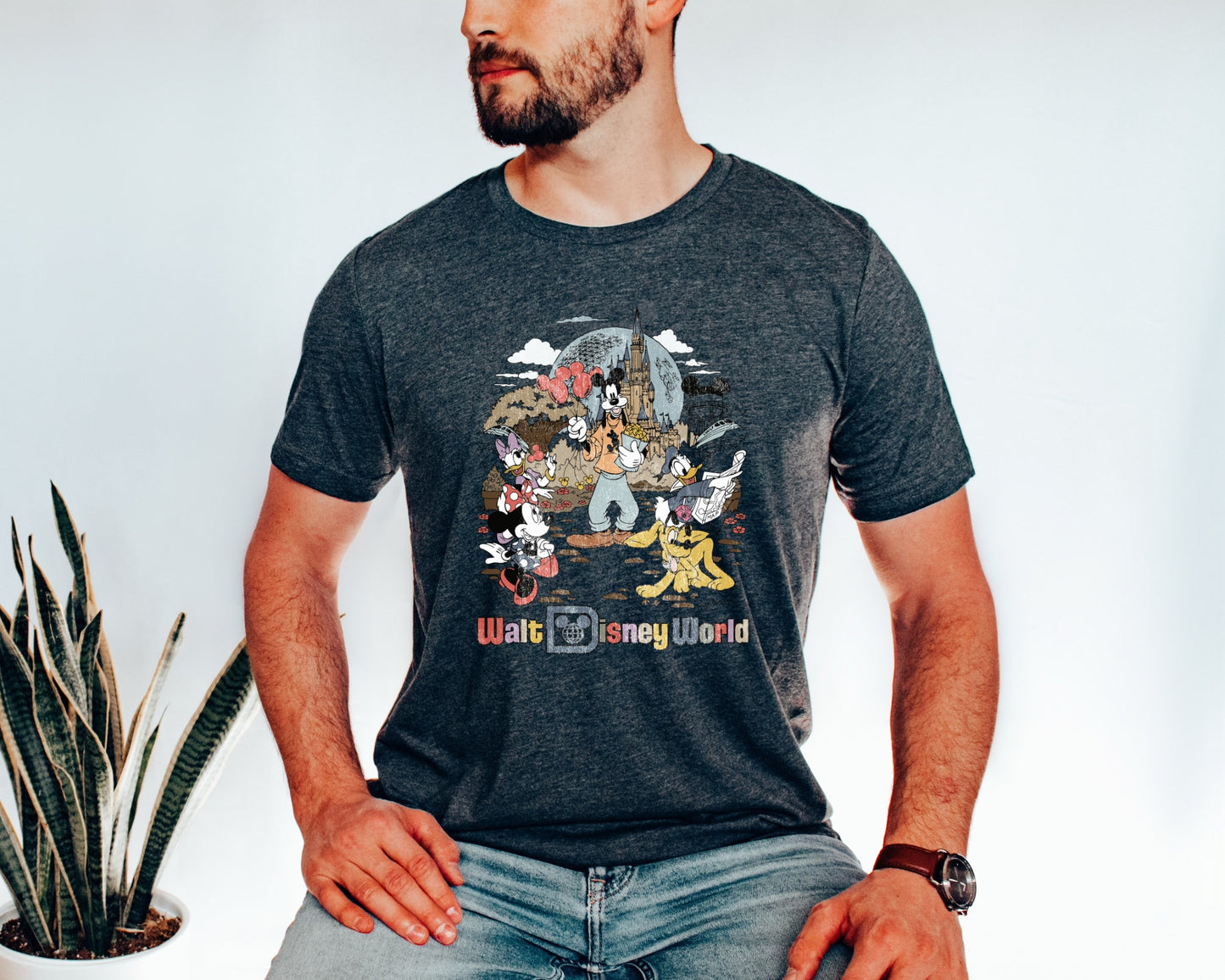 Retro Walt Disney World Shirt,Vintage Disneyworld Shirt,Mickey And Friends Shirt,Disney Trip Shirt,Disney Family Shirt,Disney Shirts