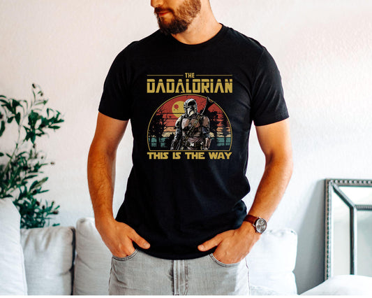 Star Wars Dad Shirt, Daddy Shirt,Dadalorian Shirt, Father's Day Gift, Gift for him,Star Wars Shirt,The Dadalorian Dad Shirt,Dad Jokes Shirt