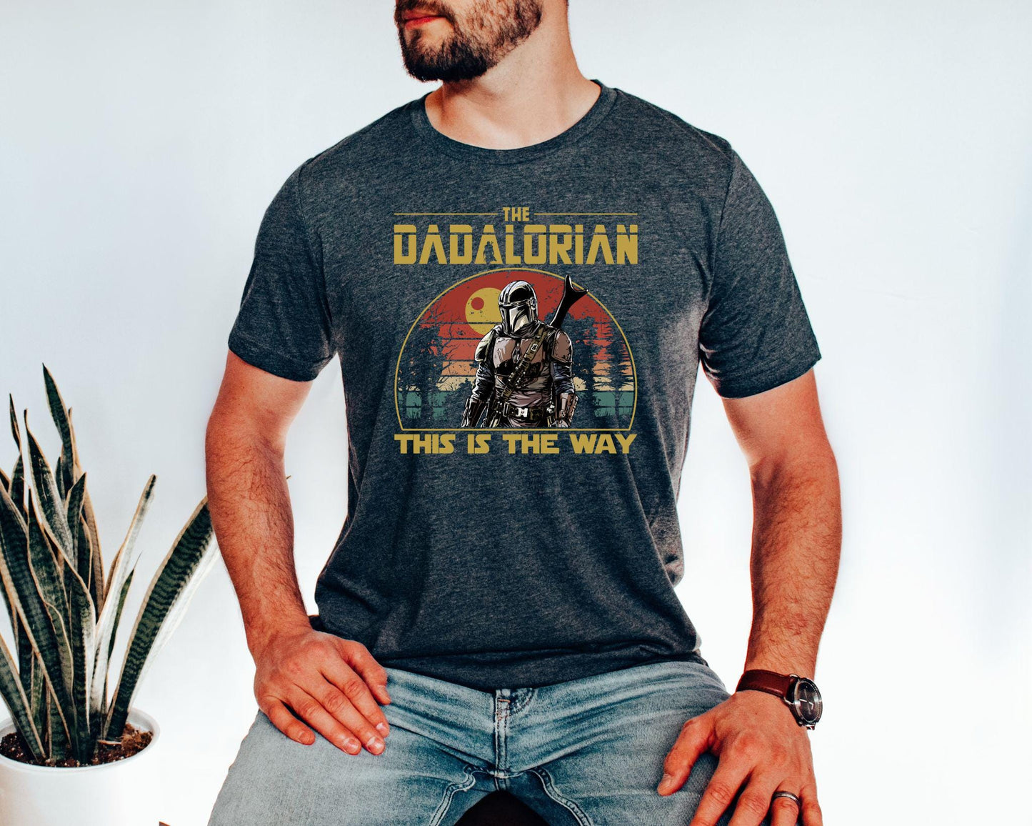 Star Wars Dad Shirt, Daddy Shirt,Dadalorian Shirt, Father's Day Gift, Gift for him,Star Wars Shirt,The Dadalorian Dad Shirt,Dad Jokes Shirt
