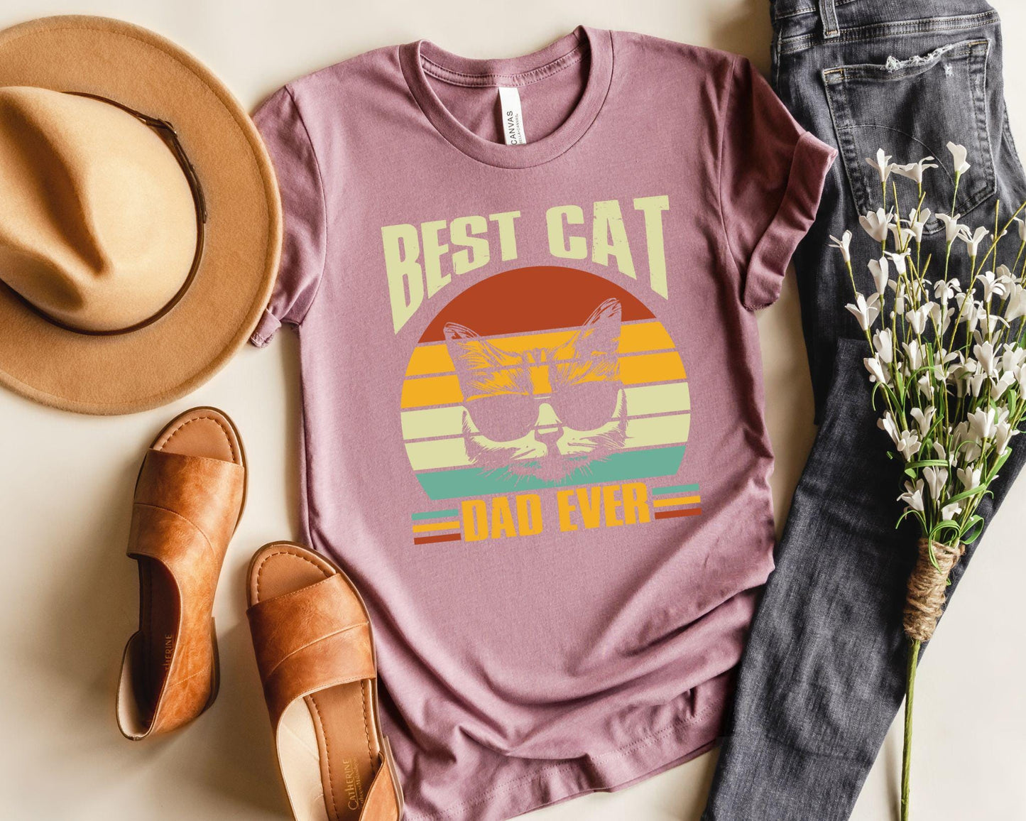 Best Cat Dad Shirt, Daddy Shirt,Cat Lover Gift for Dad, Father's Day Gift, Cat Dad Gift, Cat Dad, Cat Lover Shirt,Cat Dad Shirt
