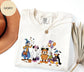 Comfort Colors® Disney Halloween  T-Shirt - Mickey Minnie Donald Goofy Trick or Treat Tee - Pumpkin Mickey Shirt - Spooky Disney T-shirt