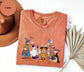 Comfort Colors® Disney Halloween  T-Shirt - Mickey Minnie Donald Goofy Trick or Treat Tee - Pumpkin Mickey Shirt - Spooky Disney T-shirt