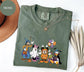 Comfort Colors® Disney Halloween  T-Shirt - Mickey Minnie Donald Goofy Trick or Treat Tee - Pumpkin Mickey Shirt - Spooky Disney T-shirt