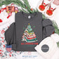 All Booked for Christmas Shirt, Book Lover Xmas Tee, Funny Holiday Reading TShirt, Cozy Bookworm Gift, Cute Christmas Tree Book Shirt