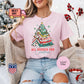 All Booked for Christmas Shirt, Book Lover Xmas Tee, Funny Holiday Reading TShirt, Cozy Bookworm Gift, Cute Christmas Tree Book Shirt