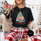 All Booked for Christmas Shirt, Book Lover Xmas Tee, Funny Holiday Reading TShirt, Cozy Bookworm Gift, Cute Christmas Tree Book Shirt
