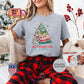 All Booked for Christmas Shirt, Book Lover Xmas Tee, Funny Holiday Reading TShirt, Cozy Bookworm Gift, Cute Christmas Tree Book Shirt