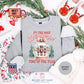 Christmas Time Shirt,It's The Most Wonderful Time Shirt,Christmas Sweatshirt,Christmas Shirt,Christmas Sweatshirt with Snow Globe