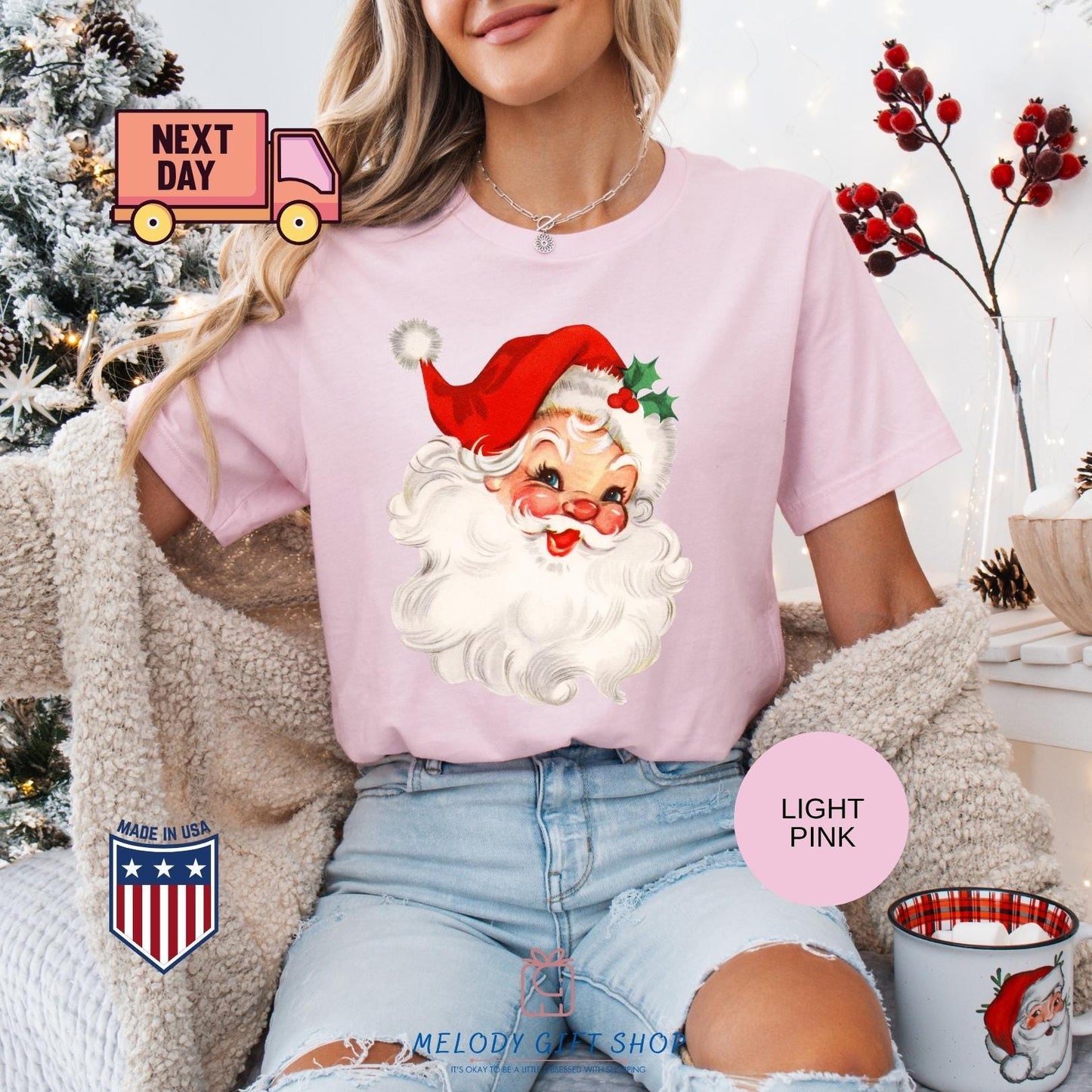 Christmas Santa Shirt, Claus Sweatshirt, Christmas T-Shirts Sweatshirts