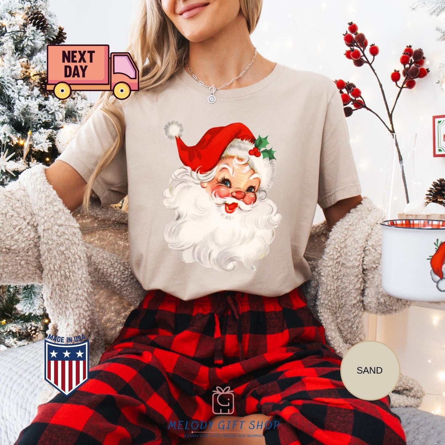 Christmas Santa Shirt, Claus Sweatshirt, Christmas T-Shirts Sweatshirts