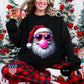 Santa Bubble Gum Tshirt, Santa Sweatshirt, Funny Tee Gifts, Christmas Shirt