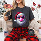 Santa Bubble Gum Tshirt, Santa Sweatshirt, Funny Tee Gifts, Christmas Shirt