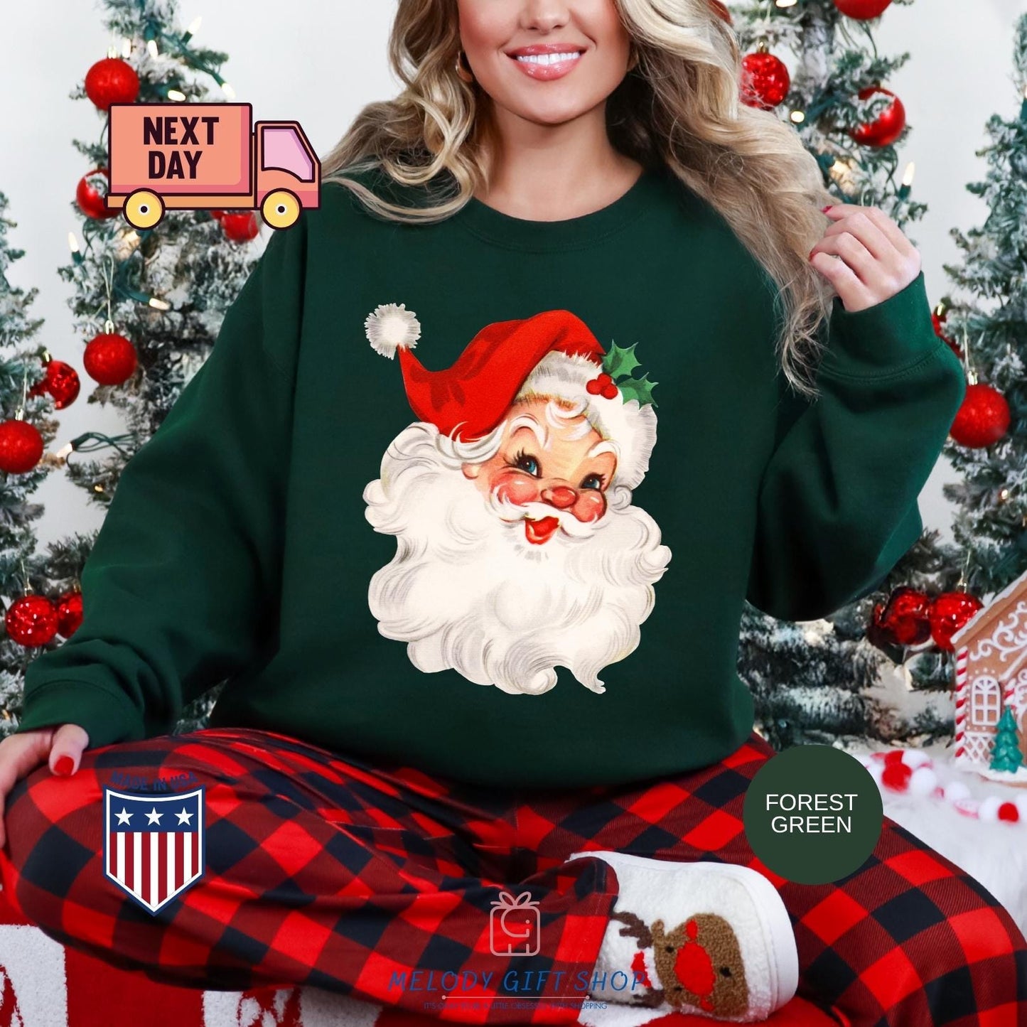 Christmas Santa Shirt, Claus Sweatshirt, Christmas T-Shirts Sweatshirts