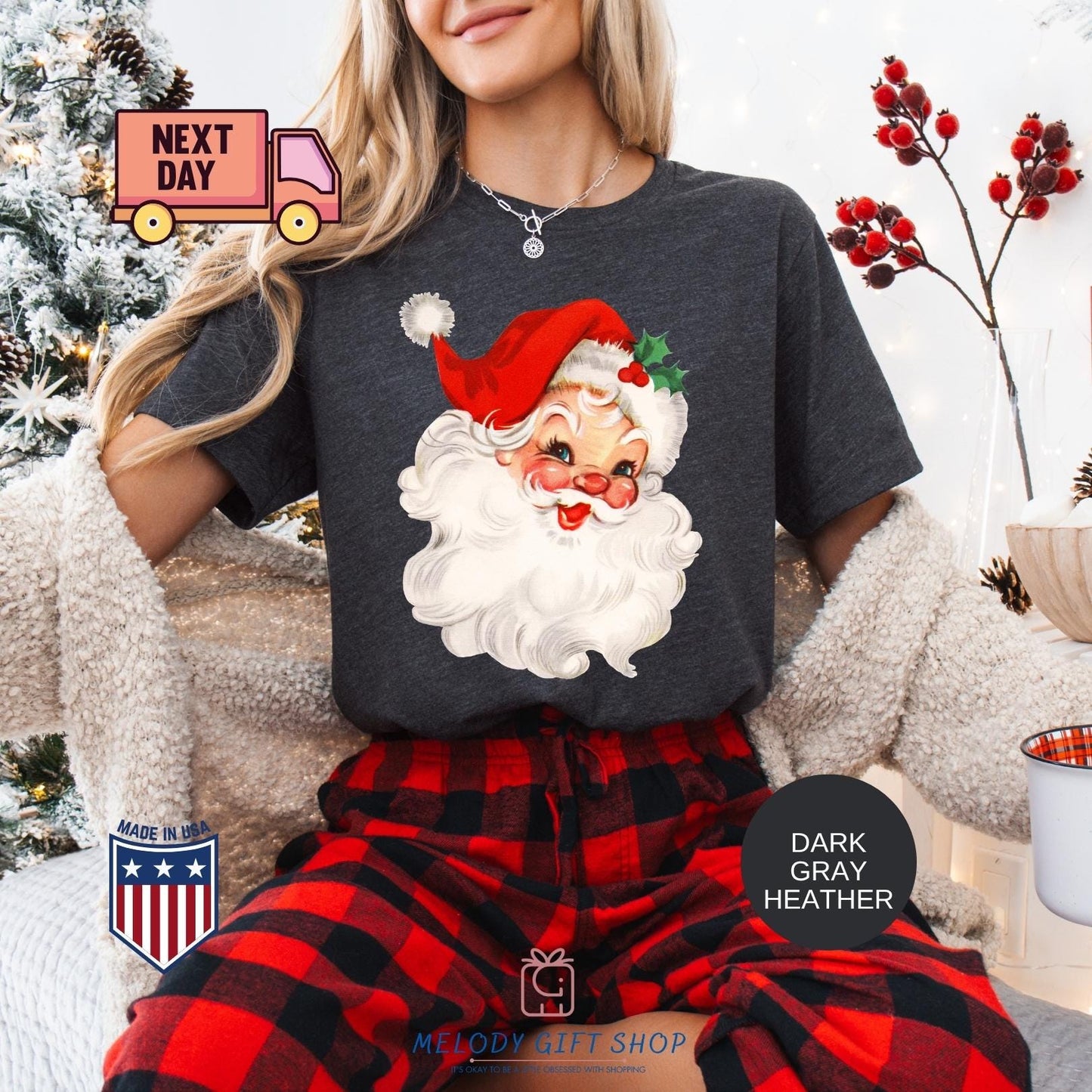 Christmas Santa Shirt, Claus Sweatshirt, Christmas T-Shirts Sweatshirts