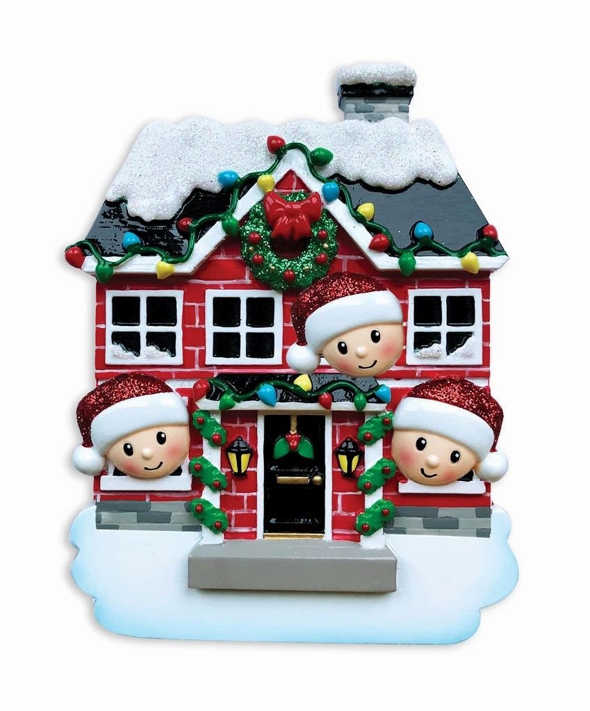 New House Family Personalized Christmas Ornament 2023 Family  New Home Personalized Ornament 2023 Personalized Christmas Ornament 2023
