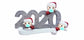 Quarantined 2020 Family Personalized Christmas Ornaments /2020 Covid Quarantine Covid-19-Pandemic - Coronavirus - Covid Ornament