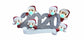 Quarantined 2020 Family Personalized Christmas Ornaments /2020 Covid Quarantine Covid-19-Pandemic - Coronavirus - Covid Ornament