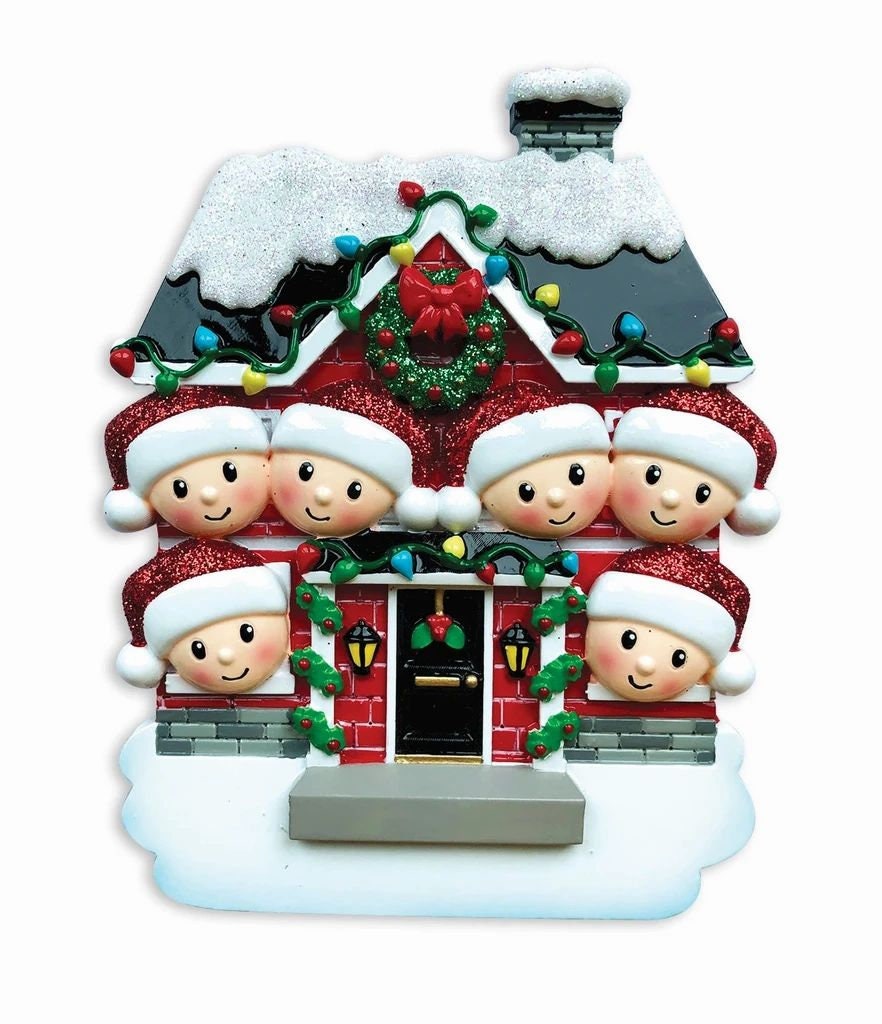 New House Family Personalized Christmas Ornament 2023 Family  New Home Personalized Ornament 2023 Personalized Christmas Ornament 2023
