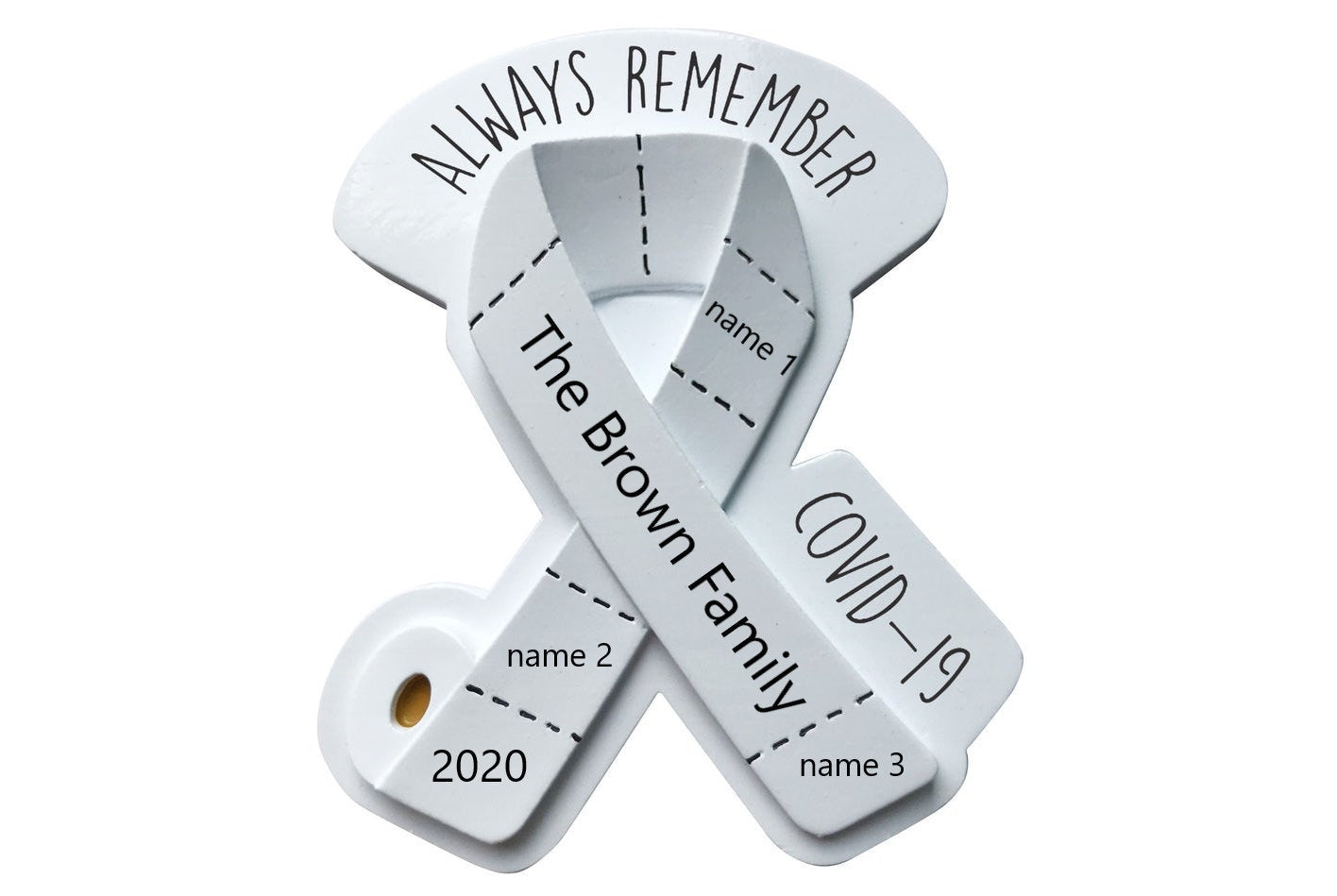 Covid Toilet Paper ornament/2020 Ornament/Quarantine Ornament/Pandemic Ornament