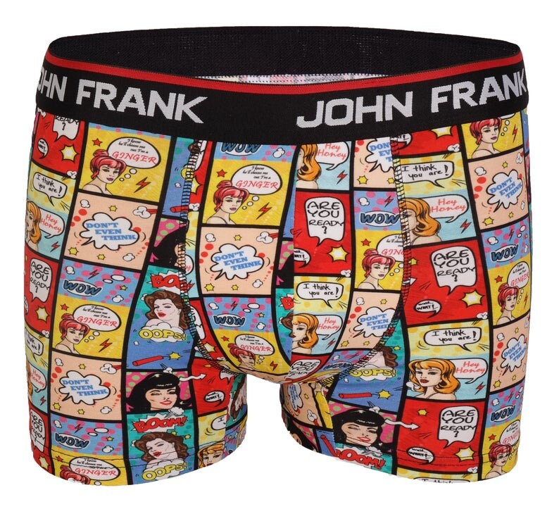 Cartoon Girls Boxer Brief- Men Boxer-Boxer- Gift for Men - Organic cotton mens boxer briefs - Mens underwear