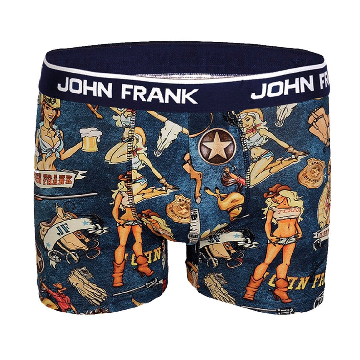 Cowboy Girl Boxer Brief with Ballpark Pouch - Men Boxer-Boxer- Gift for Men - Organic cotton mens boxer briefs - Mens underwear