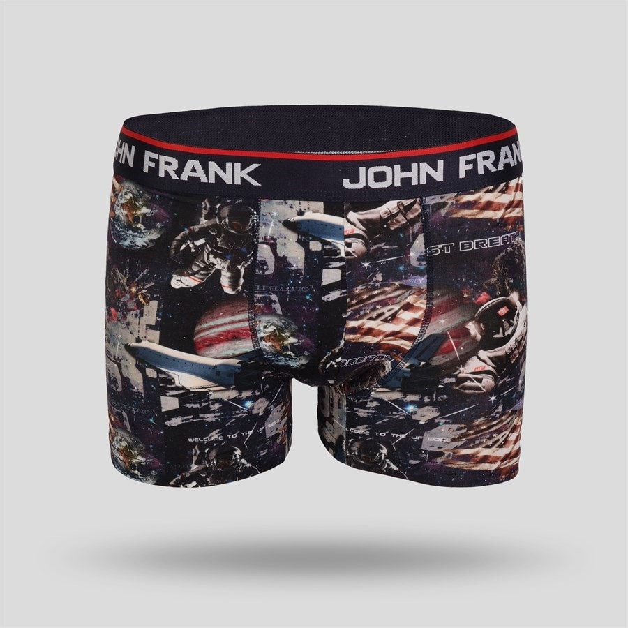Space Boxer Ballpark Pouch -Men Boxer-Boxer- Gift for Men - Organic cotton mens boxer briefs - Mens underwear