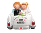 2024 Couple Wedding Personalized Christmas Ornament, Bride And Groom Ornament, Wedding Ornament, Couple Ornament, 2024 Newlywed Ornament