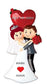 Couple Wedding Personalized Ornament-Christmas Newlywed Ornament Personalized Wedding Couple Christmas Ornament First Married Christmas