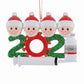 2021 Christmas Ornament-2021 Vaccine Ornament,2021 Vaccine Family Ornament,2021 Family Christmas Ornament 2021 Vaccinated Ornament Covid