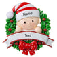 Baby Ornament 2024 - Baby First Christmas Ornament 2024- Baby's 1st Christmas Ornament - Newborn Ornament - Pregnancy Gift
