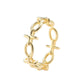 Link Chain Ring, Gold Chain Ring, Gold Stacking Ring, Thick Chain Ring,Long Link Chain Ring, Statement Ring, Long Link Ring, Minimalist Ring