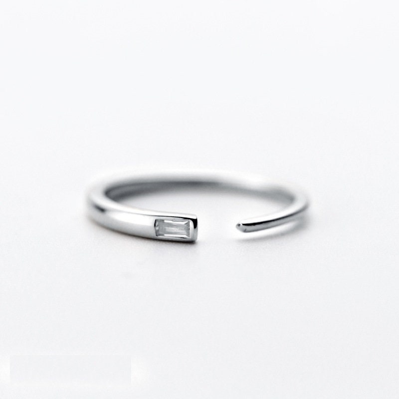 18K Simple Gold Ring, Stacking Rings, Dainty Ring, Band Ring, Delicate Ring, Boho Ring, Knuckle Midi Ring, Simple Thin Rings, Dainty Rings