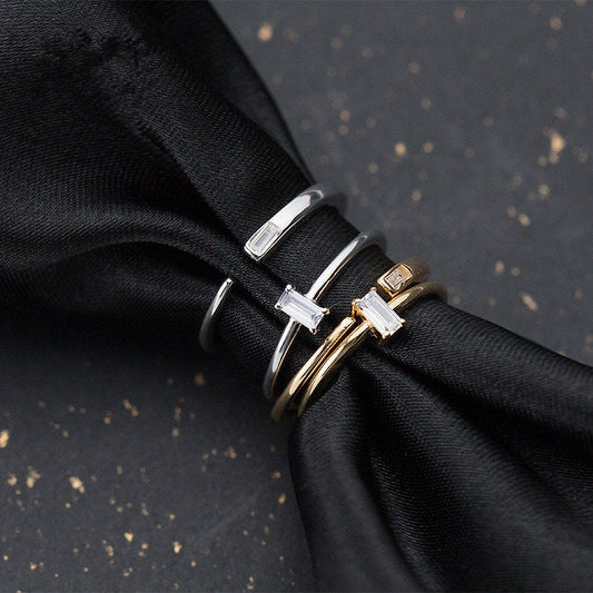 18K Simple Gold Ring, Stacking Rings, Dainty Ring, Band Ring, Delicate Ring, Boho Ring, Knuckle Midi Ring, Simple Thin Rings, Dainty Rings