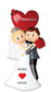 Couple Wedding Personalized Ornament-Christmas Newlywed Ornament Personalized Wedding Couple Christmas Ornament First Married Christmas
