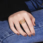 Minimalist Irregular Ring, Lava Ring, Hammered Textured Ring, Chunky Ring, Bold Ring, Unique Statement Ring, Vintage Gold Ring, Crease Ring