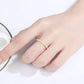Dainty Diamond Stacking Ring,  Eternity Ring,  Gold Minimalist Ring, CZ Ring, Simple Diamond Ring, Silver Ring, Delicate Ring, Eternity Band