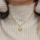 18k Gold Plated Evil Eye Pendant Necklace, Stainless Steel Necklace Set  Necklaces, 2022 Jewelry Zircon Charm