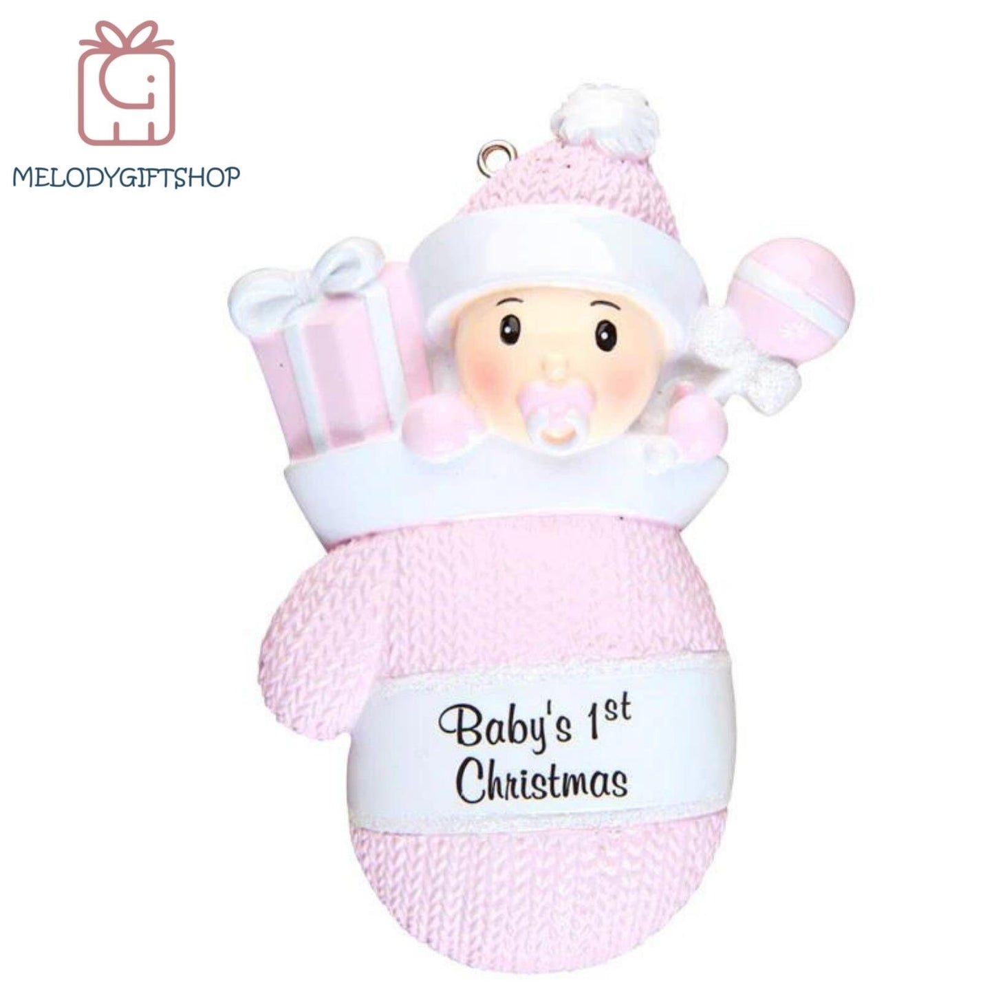 Personalized Baby Ornament,Babys First Christmas Ornament 2023 Baby's 1st Christmas Ornament, Newborn Ornament, Pregnancy Gift