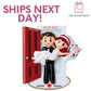 Couple Wedding Christmas Ornament 2023 ,  Bride And Groom Ornament,  2023 Wedding Ornament,  Newlywed Ornament, Christmas Couple Ornament