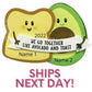 Personalized Christmas Ornaments For Couples-Avacado and Toast Couple Ornament-Avocado Ornament- 2023 Christmas Ornament
