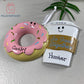 Couples-Coffee Donuts Personalized Christmas Ornaments For - Couple Ornament-Coffee Ornament - 2022 Christmas Ornament - Donuts Ornament